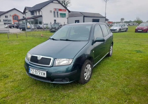 samochody osobowe Skoda Fabia cena 6990 przebieg: 192000, rok produkcji 2006 z Wągrowiec